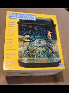 Vintage & NWT! Sea-View Litetyme Fish Tank - I Have 2 Available For Sale